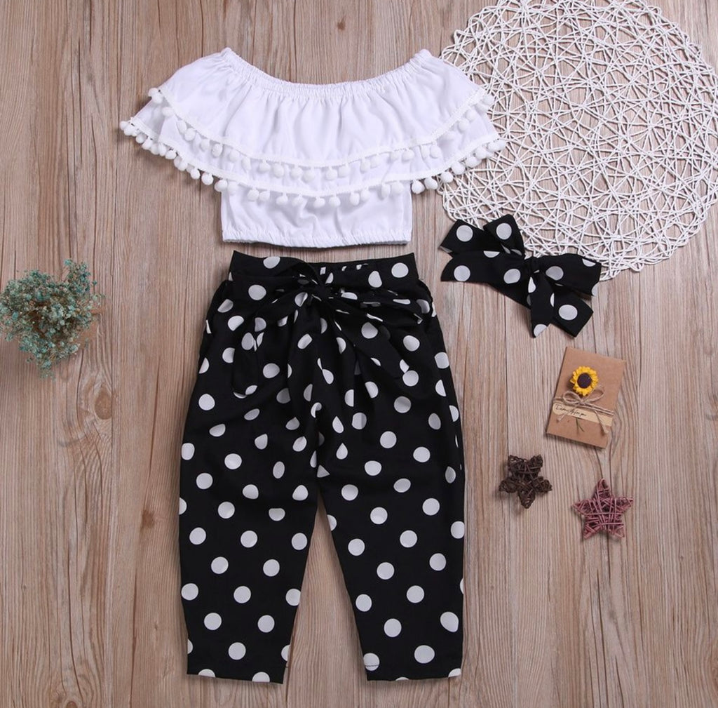 Polka Pom Pom Set