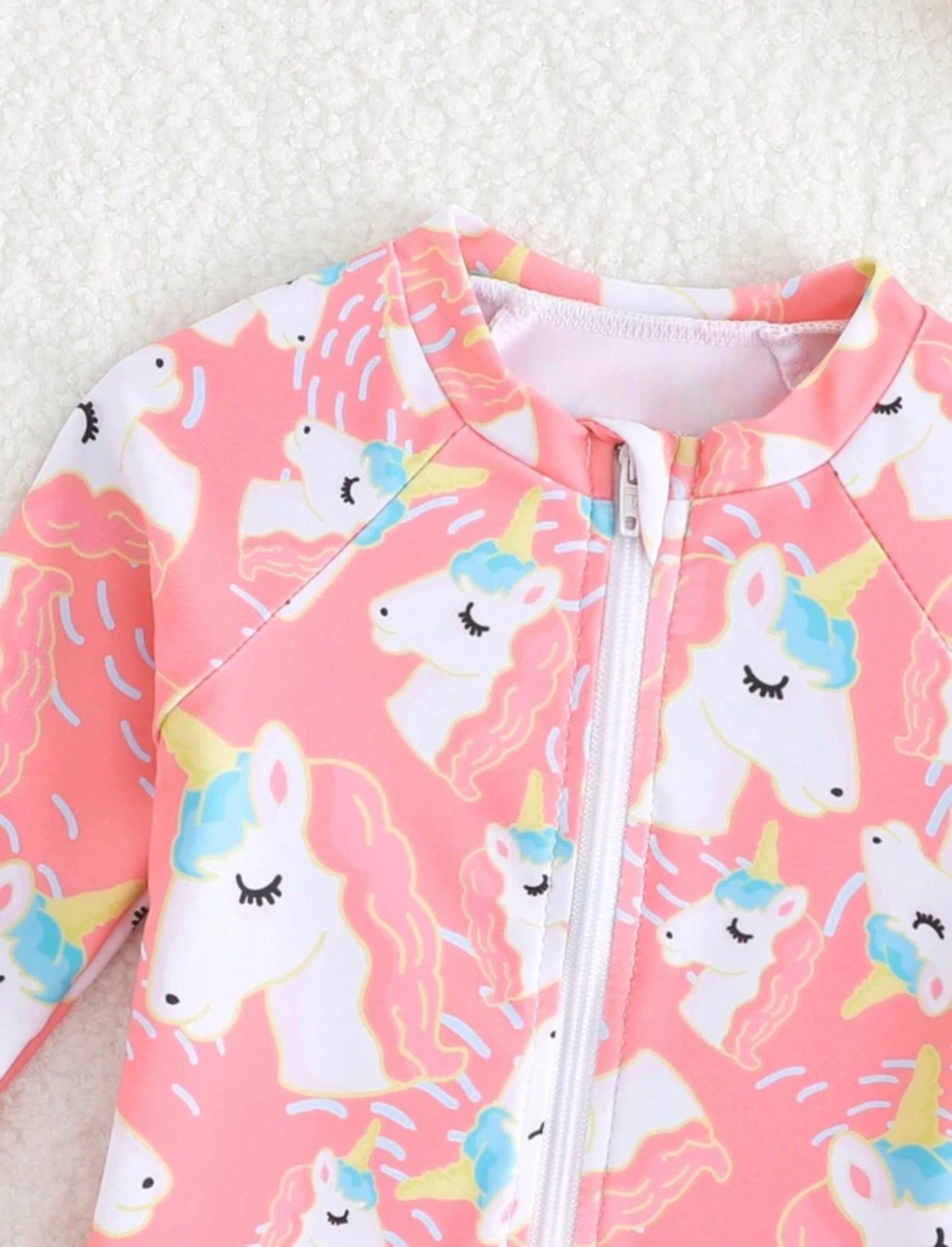 Long Sleeve Unicorn Swimsuit