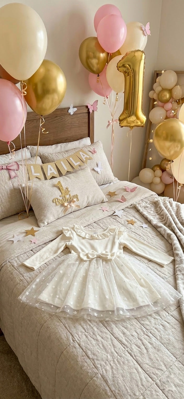 1st Birthday Princess Dress