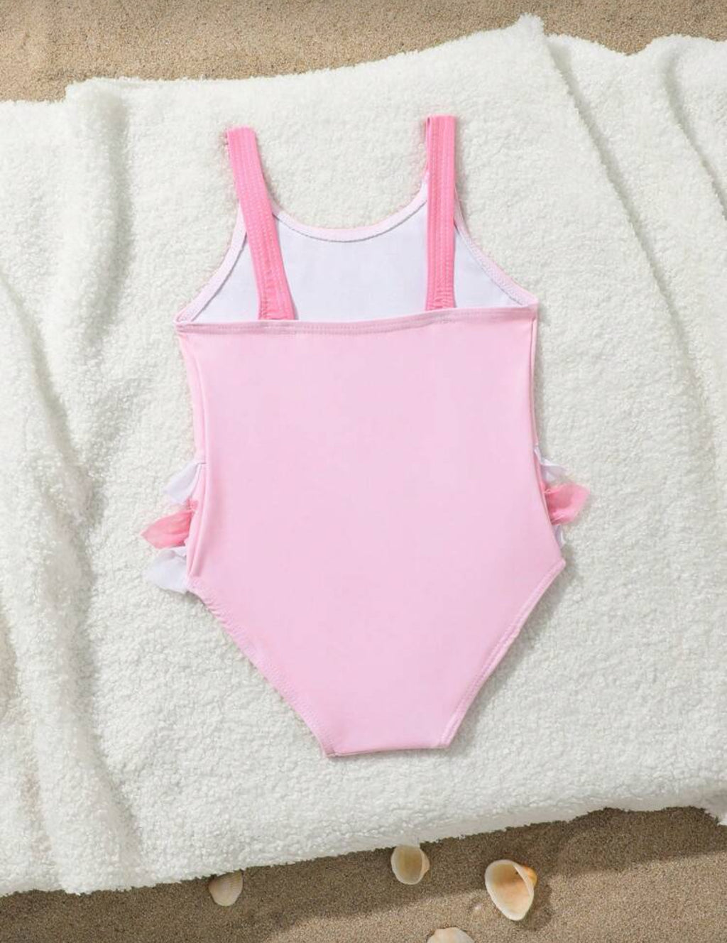 Ruffle Swan Swimsuit