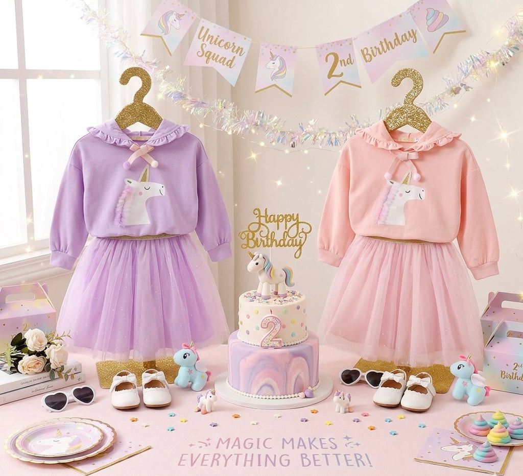 Dreamy Unicorn Birthday Set