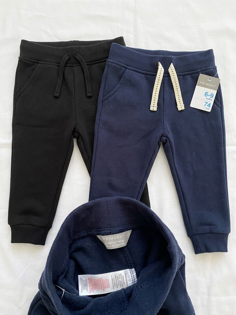 Primark 2 Pack sweatpants 6-9m